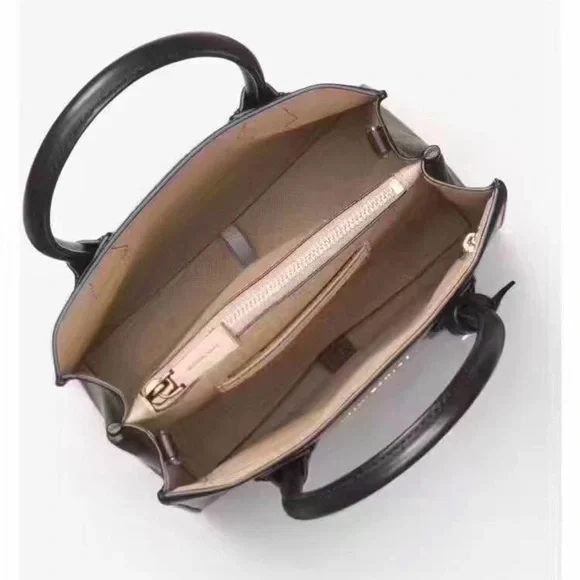 Michael Kors Lights Up Black Mercer Tote EXTREMELY RARE - Picture 2 of 13